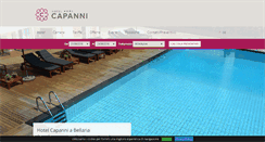 Desktop Screenshot of hotelcapanni.com